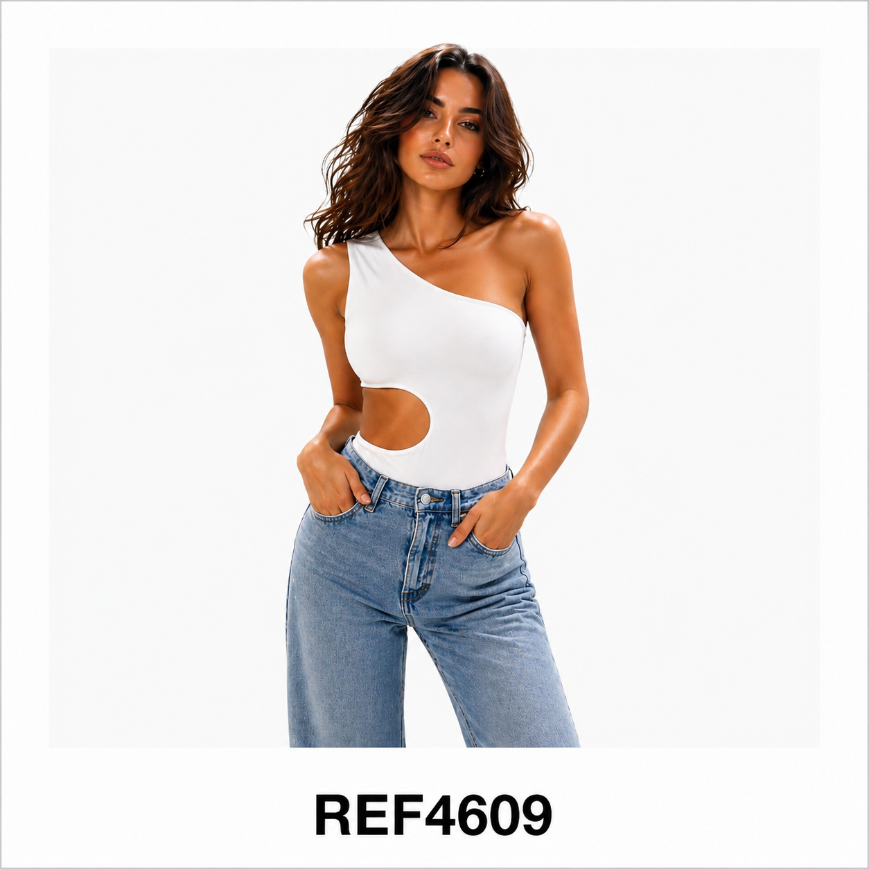 Body doble tela talla única — REF-4609