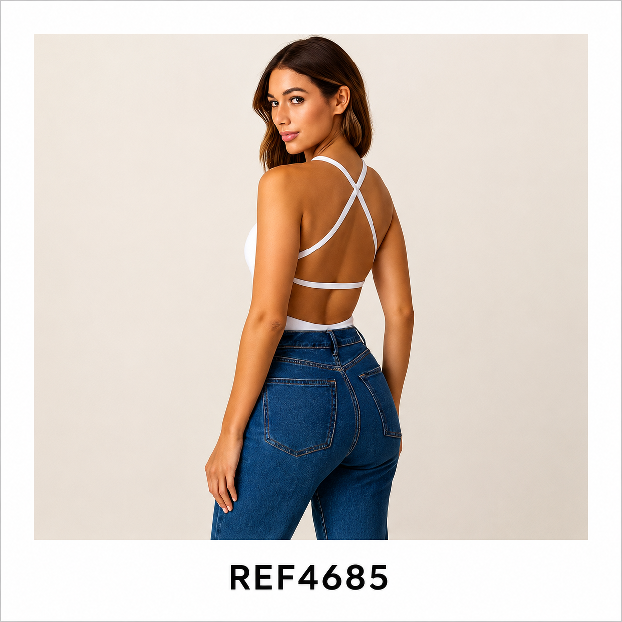 Body espalda descubierta para mujer — REF4685